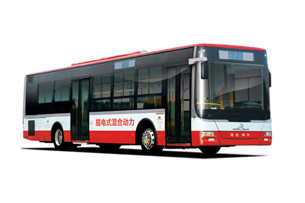 金旅XML6115JHEV75CN公交車（天然氣/電混動國五20-36座）