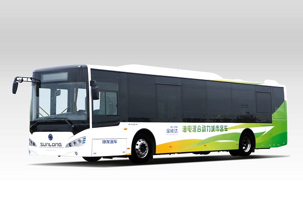 申龍SLK6129ULD5HEVZ公交車（柴油/電混動(dòng)國(guó)五10-45座）