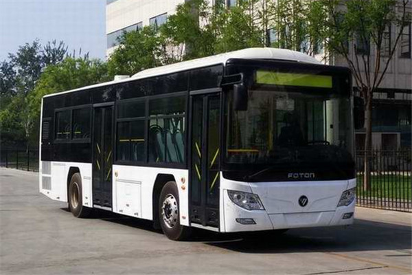 福田歐輝BJ6105CHEVCA-13插電式公交車（天然氣/電混動國五18-36座）