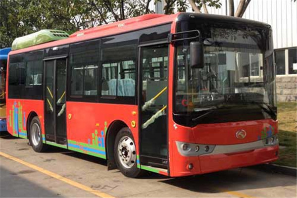 金龍XMQ6850AGCHEVN56插電式公交車（天然氣/電混動國五15-30座）